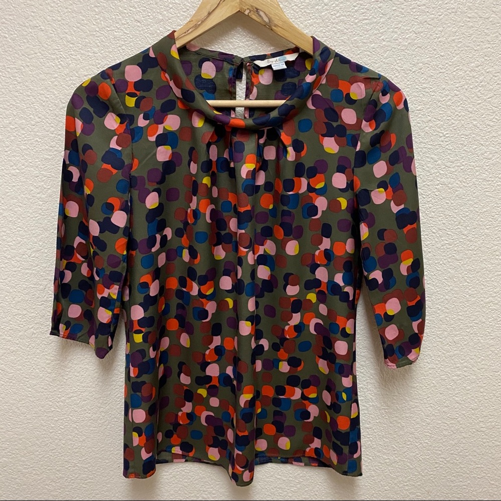 Boden Polka Dot Blouse